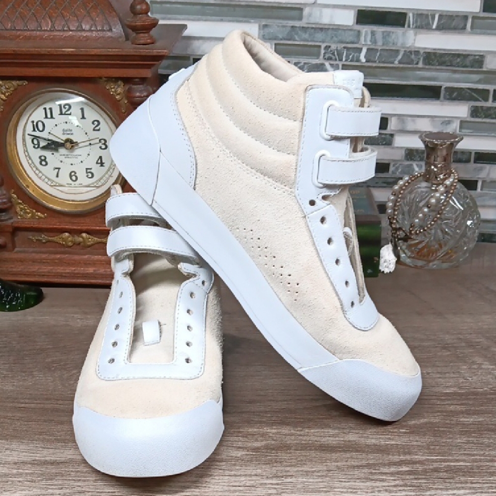 Rag & Bone Cream High-Top Athletic Shoes 5.5M US 36 EU